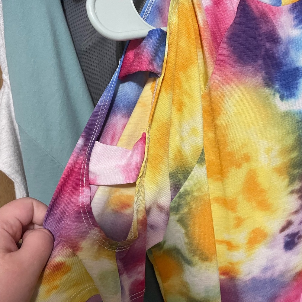 Tie Dye Rainbow Shirt - Picture 4 of 4